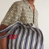 Beach Bound Striped Cotton Tote Bag - E2 Beach Bound Striped Cotton Tote Bag - E2