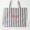 Beach Bound Striped Cotton Tote Bag Beach Bound Striped Cotton Tote Bag