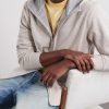 Cotton-Blend Zip-Up Hoodie - CU