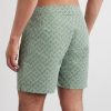 Bulldog Portico Straight-Leg Mid-Length Printed Swim Shorts - BK