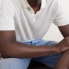 Burnham Tie Stitch II Silk and Cotton-Blend Polo Shirt - CU Burnham Tie Stitch II Silk and Cotton-Blend Polo Shirt - CU