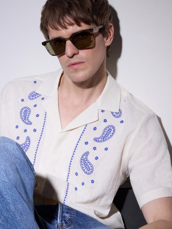 Robbie D-Frame Acetate Sunglasses - BK Robbie D-Frame Acetate Sunglasses - BK