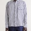Grasmoor Striped Linen Shirt - FR