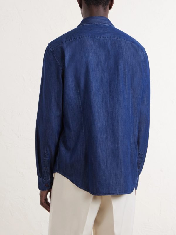 Giles Denim Shirt - BK Giles Denim Shirt - BK