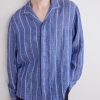 Sylvan Striped Linen Shirt - CU Sylvan Striped Linen Shirt - CU