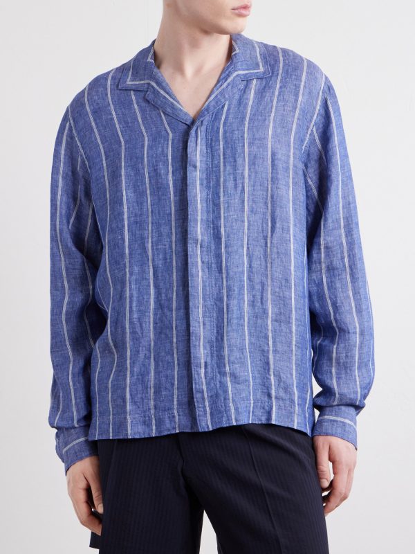 Sylvan Striped Linen Shirt - FR Sylvan Striped Linen Shirt - FR