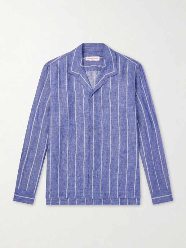 Sylvan Striped Linen Shirt Sylvan Striped Linen Shirt