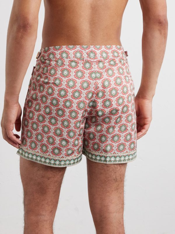 Setter Passetto Straight-Leg Printed Swim Shorts - BK Setter Passetto Straight-Leg Printed Swim Shorts - BK