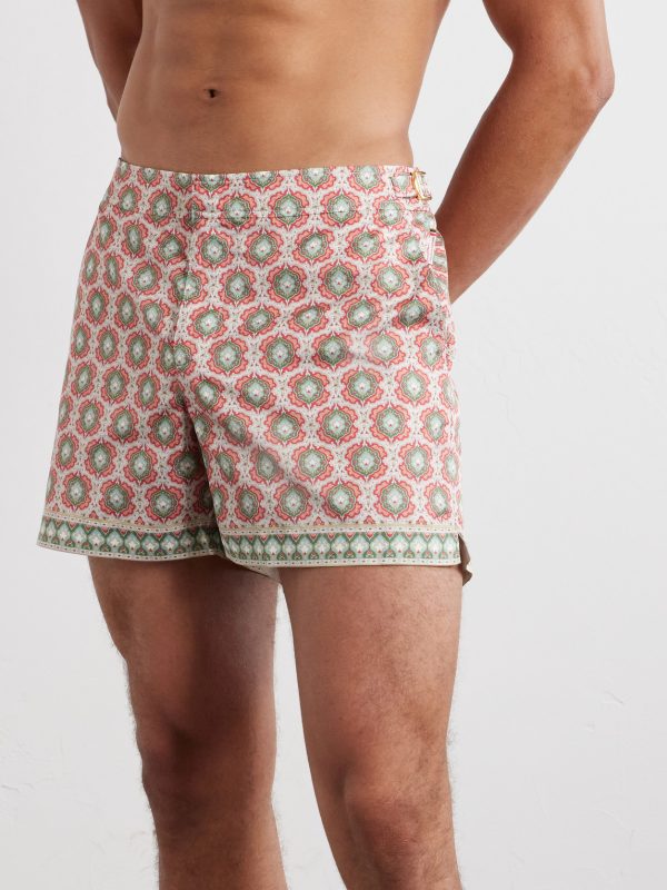 Setter Passetto Straight-Leg Printed Swim Shorts - OU Setter Passetto Straight-Leg Printed Swim Shorts - OU