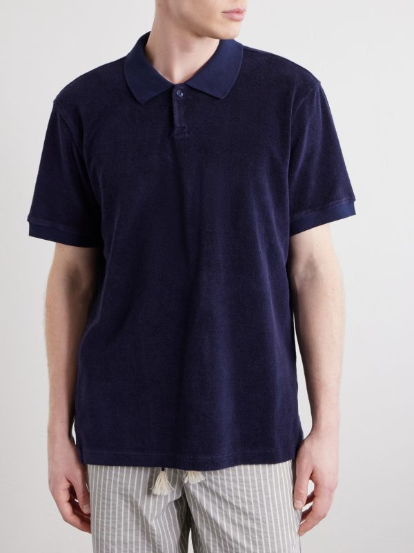 Bruno Cotton-Terry Polo Shirt - FR Bruno Cotton-Terry Polo Shirt - FR