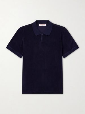 Bruno Cotton-Terry Polo Shirt