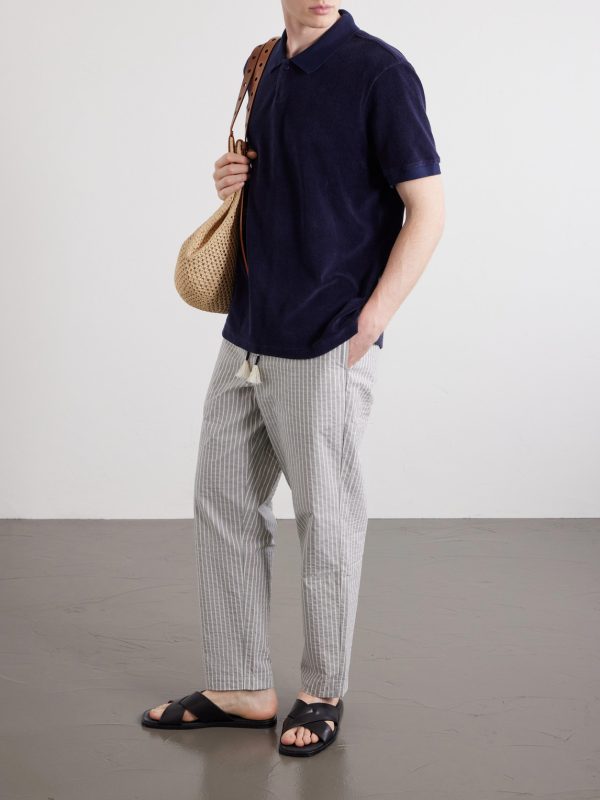 Bruno Cotton-Terry Polo Shirt - OU Bruno Cotton-Terry Polo Shirt - OU