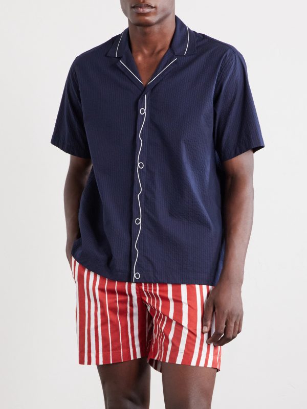 Maitan Embroidered Cotton Shirt - FR Maitan Embroidered Cotton Shirt - FR