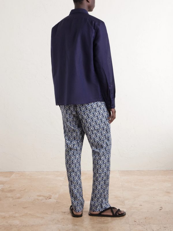 Cesare Linen and Cotton-Blend Shirt - BK