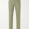 Griffon Tapered Linen Trousers