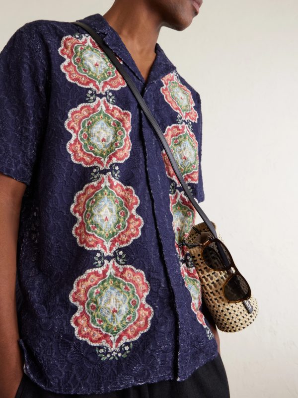 Broderie Anglaise Cotton Shirt - CU Broderie Anglaise Cotton Shirt - CU