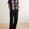 Broderie Anglaise Cotton Shirt - OU Broderie Anglaise Cotton Shirt - OU