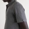 Sebastian Linen-Jersey Polo Shirt - CU Sebastian Linen-Jersey Polo Shirt - CU