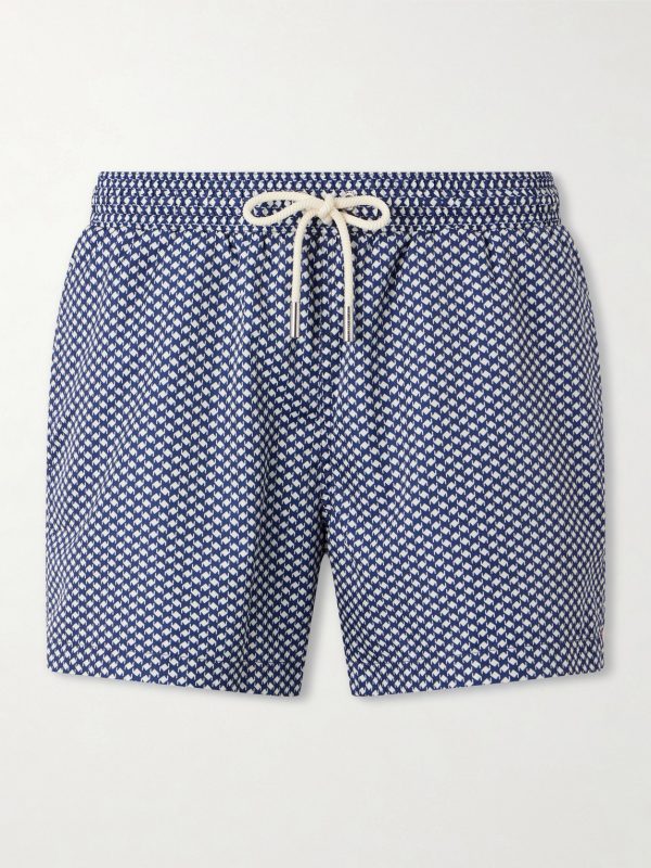 Jack II Straight-Leg Mid-Length Printed Swim Shorts
