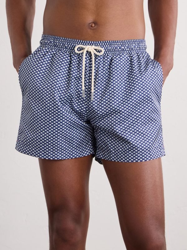 Jack II Straight-Leg Mid-Length Printed Swim Shorts - OU