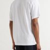Dinis Linen-Blend T-Shirt - BK Dinis Linen-Blend T-Shirt - BK