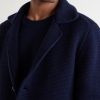 Knitted Virgin Wool Blazer - CU Knitted Virgin Wool Blazer - CU