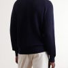 Ribbed Virgin Wool Sweater - BK Ribbed Virgin Wool Sweater - BK