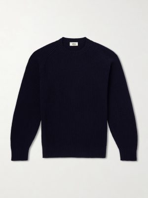 Ribbed Virgin Wool Sweater Ribbed Virgin Wool Sweater