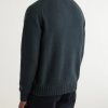Virgin Wool Cardigan - BK Virgin Wool Cardigan - BK