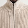 Ribbed Virgin Wool Cardigan - CU Ribbed Virgin Wool Cardigan - CU