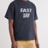 Fast Day Printed Cotton-Jersey T-Shirt - FR Fast Day Printed Cotton-Jersey T-Shirt - FR