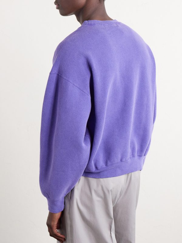 Newport Printed Cotton-Jersey Sweatshirt - BK Newport Printed Cotton-Jersey Sweatshirt - BK