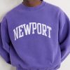 Newport Printed Cotton-Jersey Sweatshirt - CU Newport Printed Cotton-Jersey Sweatshirt - CU