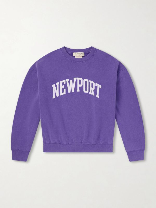 Newport Printed Cotton-Jersey Sweatshirt Newport Printed Cotton-Jersey Sweatshirt