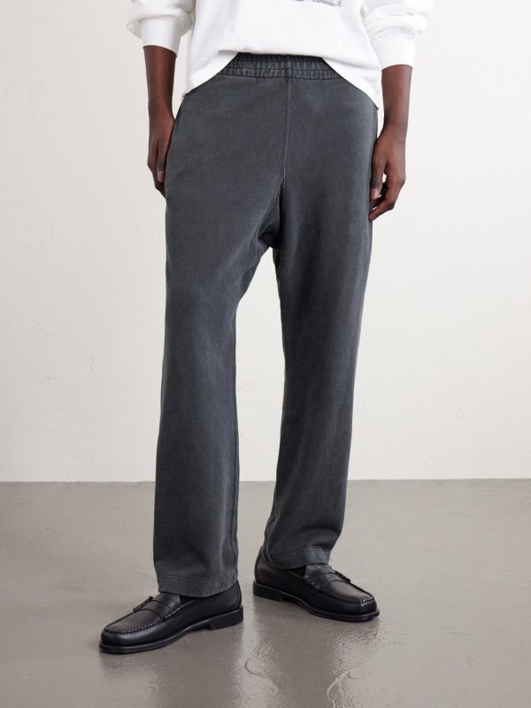 Straight-Leg Cotton-Jersey Sweatpants - FR Straight-Leg Cotton-Jersey Sweatpants - FR