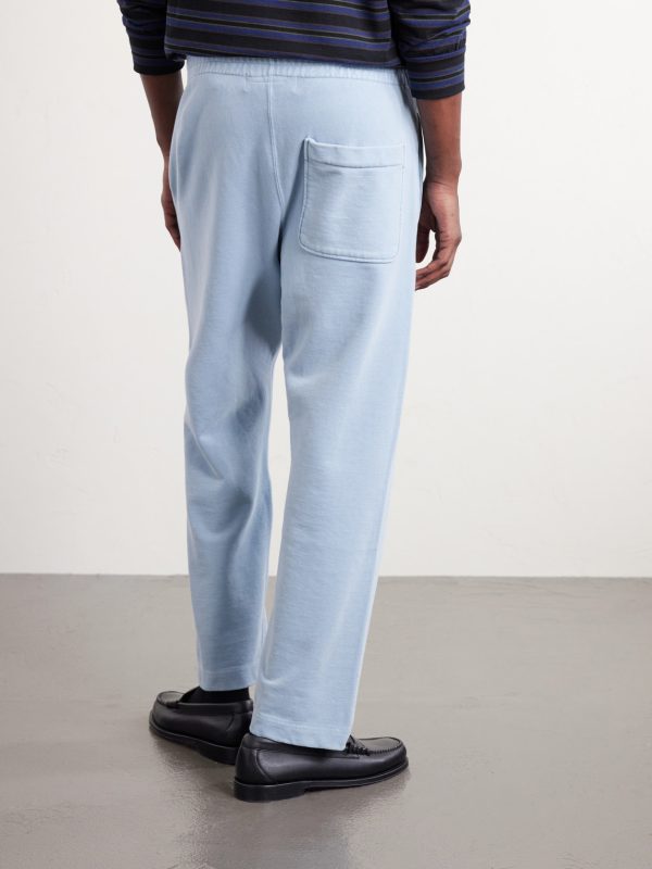 Straight-Leg Cotton-Jersey Sweatpants - BK Straight-Leg Cotton-Jersey Sweatpants - BK