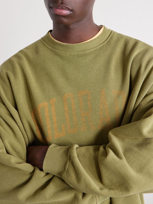 Colorado Printed Cotton-Jersey Sweatshirt - CU Colorado Printed Cotton-Jersey Sweatshirt - CU