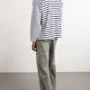 Straight-Leg Cotton Trousers - BK