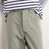 Straight-Leg Cotton Trousers - CU