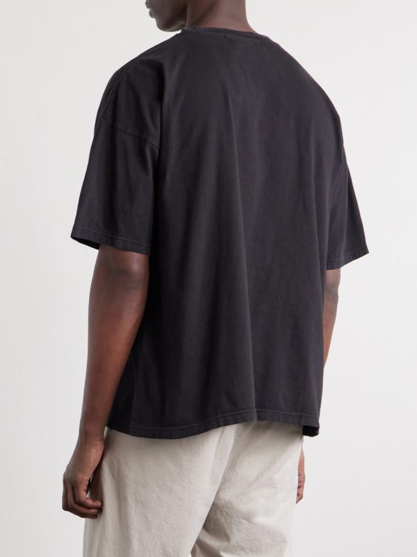 Howling Wolves Printed Cotton-Jersey T-Shirt - BK Howling Wolves Printed Cotton-Jersey T-Shirt - BK