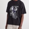 Howling Wolves Printed Cotton-Jersey T-Shirt - FR Howling Wolves Printed Cotton-Jersey T-Shirt - FR