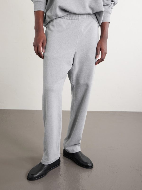 Straight-Leg Cotton-Jersey Sweatpants - FR Straight-Leg Cotton-Jersey Sweatpants - FR