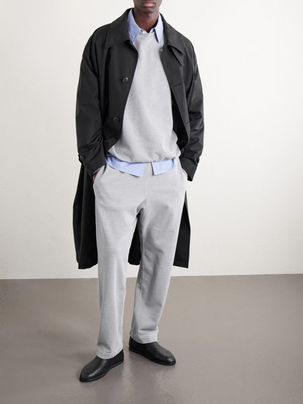 Straight-Leg Cotton-Jersey Sweatpants - OU Straight-Leg Cotton-Jersey Sweatpants - OU