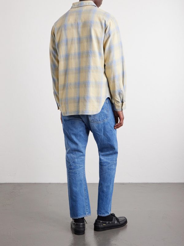 Checked Cotton Shirt - BK Checked Cotton Shirt - BK