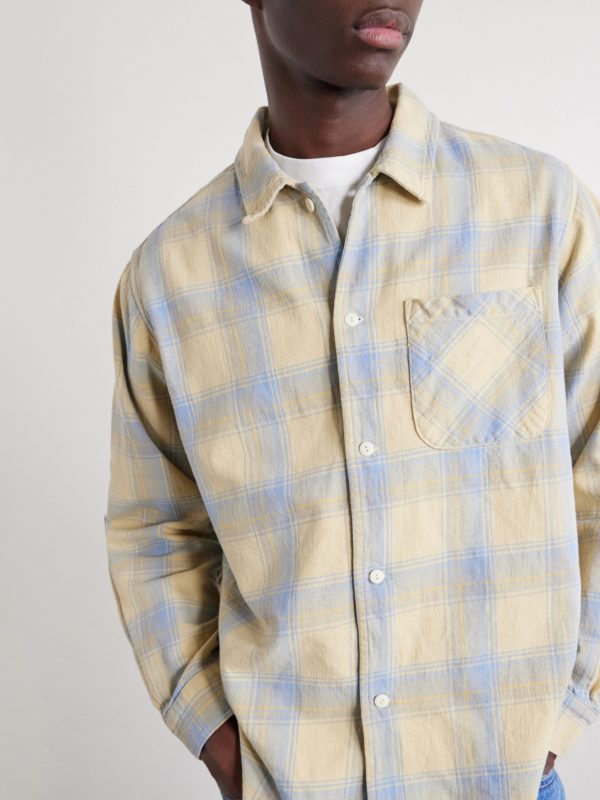 Checked Cotton Shirt - CU Checked Cotton Shirt - CU
