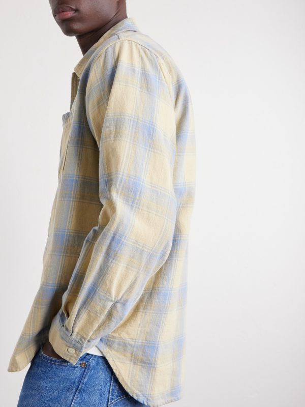 Checked Cotton Shirt - E1 Checked Cotton Shirt - E1