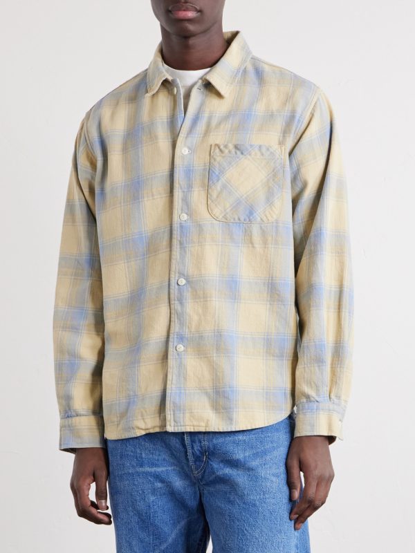 Checked Cotton Shirt - FR Checked Cotton Shirt - FR