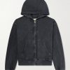 Cotton-Twill Hooded Blouson Jacket