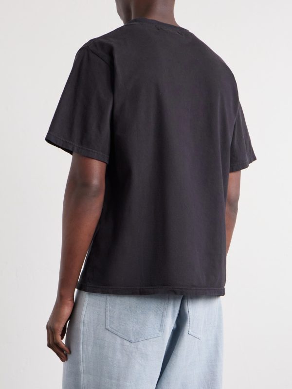 Lafayette Printed Cotton-Jersey T-Shirt - BK Lafayette Printed Cotton-Jersey T-Shirt - BK
