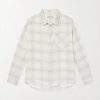 Viyella Checked Wool-Blend Shirt